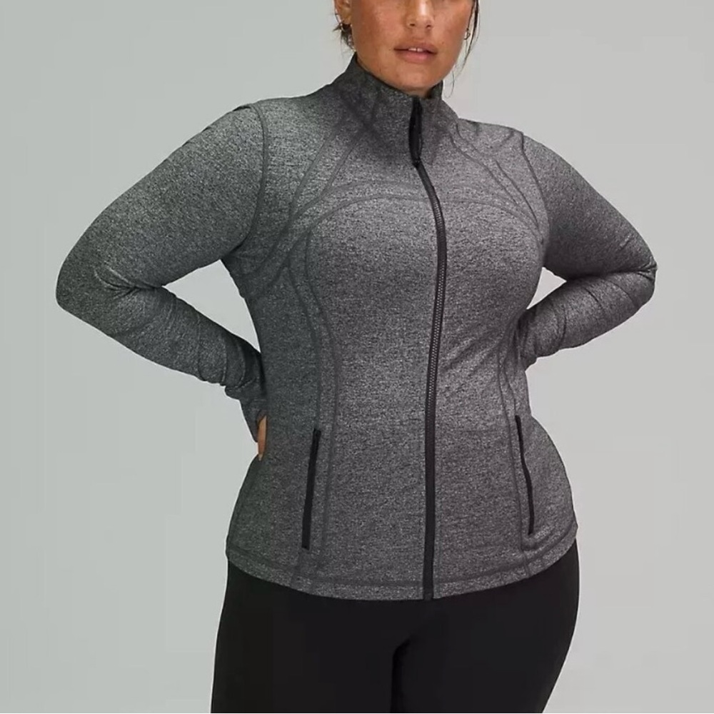 Heathered Black Lululemon Define Jacket *Luon